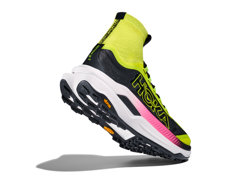 Hoka Mens Tecton X 3 - Neon Hoka Citrus/Black - Trail - AW25