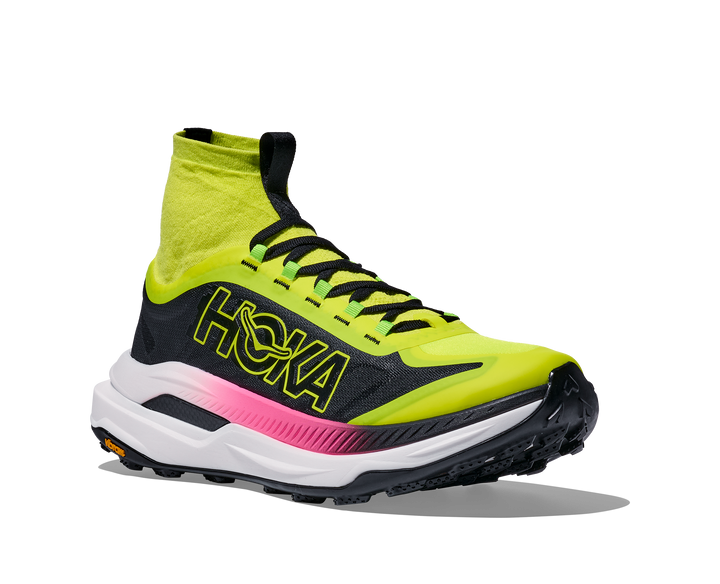 Hoka Mens Tecton X 3 - Neon Hoka Citrus/Black - Trail - AW25
