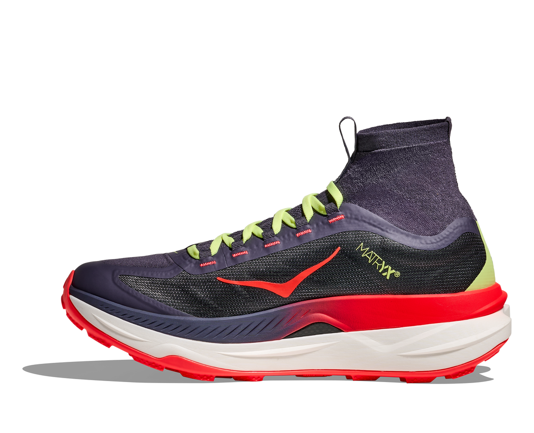 Hoka Mens Tecton X 3 - Squid Ink/Neon Flame - Trail - SS26