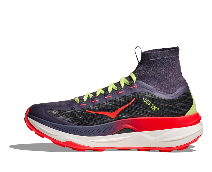 Hoka Mens Tecton X 3 - Squid Ink/Neon Flame - Trail - SS26