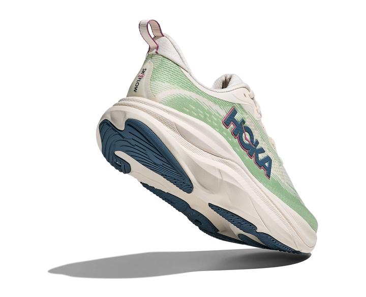 Hoka Damen Skyflow – Alabaster/Vintage Grün – Neutral – SS26