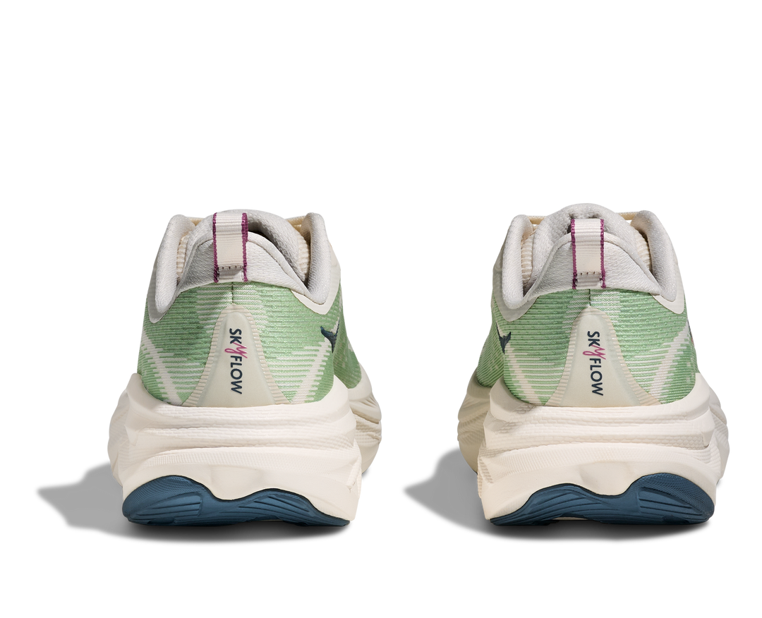 Hoka Damen Skyflow – Alabaster/Vintage Grün – Neutral – SS26