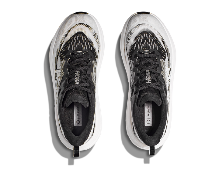 Hoka Womens Skyflow - Black/White - Neutral
