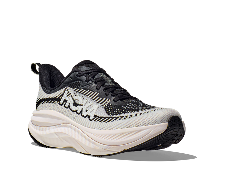 Hoka Womens Skyflow - Black/White - Neutral
