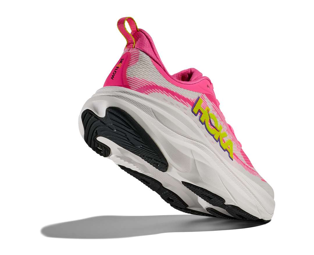 Hoka Womens Skyflow - Neon Rose/Neon Hoka Citrus - Neutral - AW25