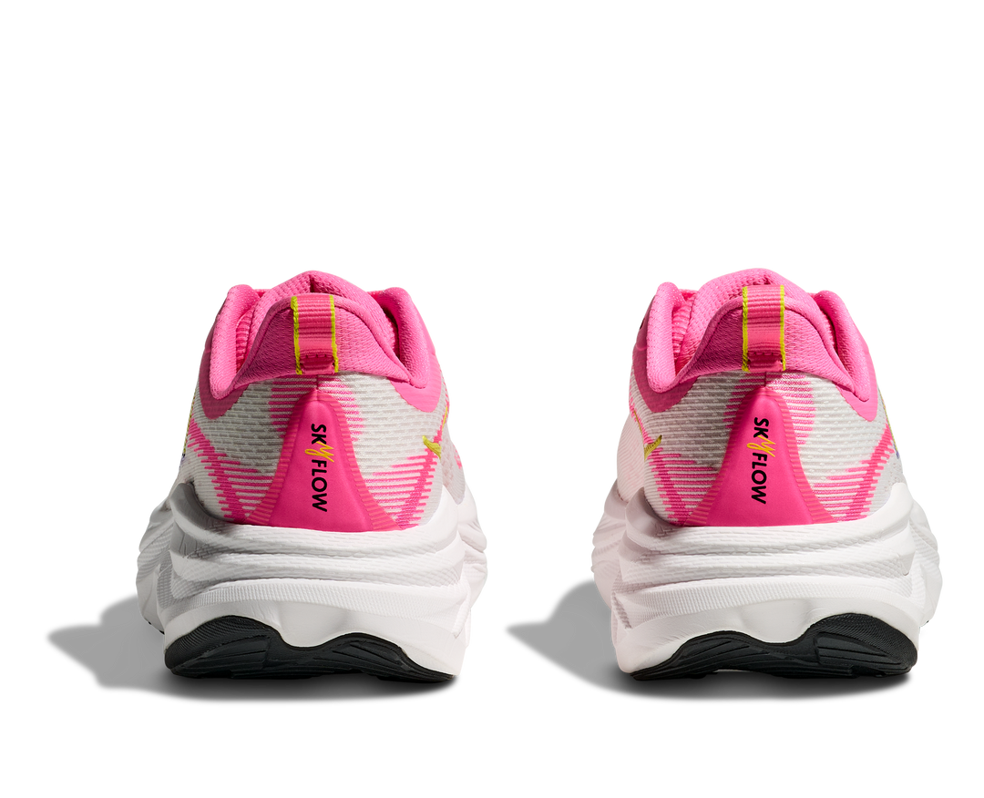 Hoka Womens Skyflow - Neon Rose/Neon Hoka Citrus - Neutral - AW25