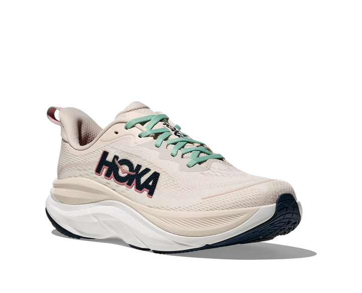 Hoka Womens Skyflow - Rose Cream/Alabaster - Neutral - AW25