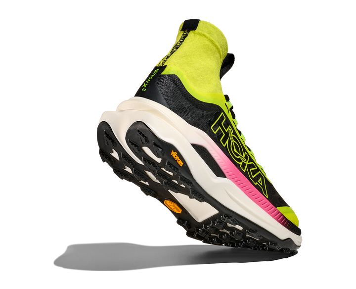 Hoka Womens Tecton X 3 - Neon Hoka Citrus/Black - Trail - AW25