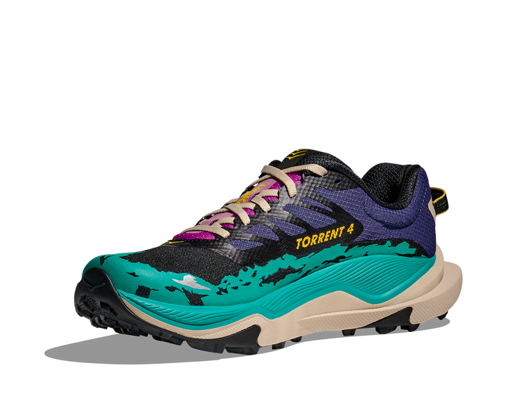 Hoka Mens Torrent 4 - Mountain Iris/Gemstone - Trail - SS25