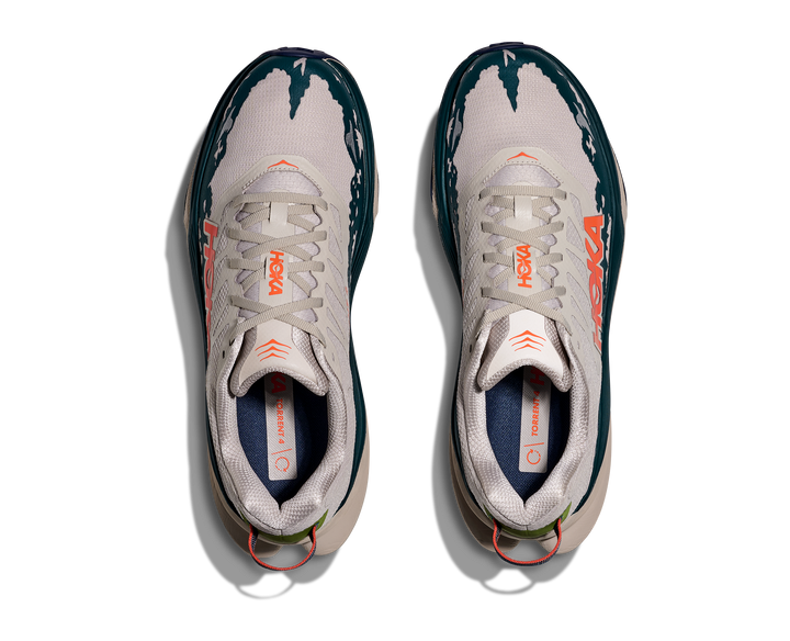 Hoka Mens Torrent 4 - Putty/Blue Twilight - Trail - SS25