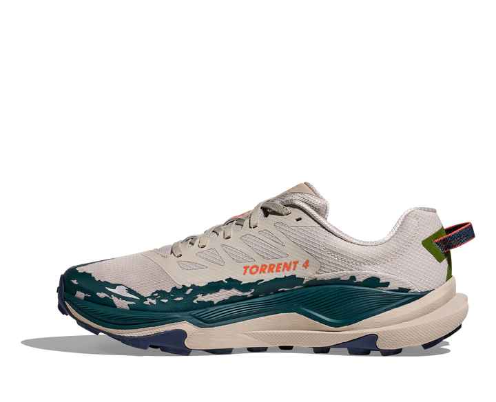 Hoka Mens Torrent 4 - Putty/Blue Twilight - Trail - SS25