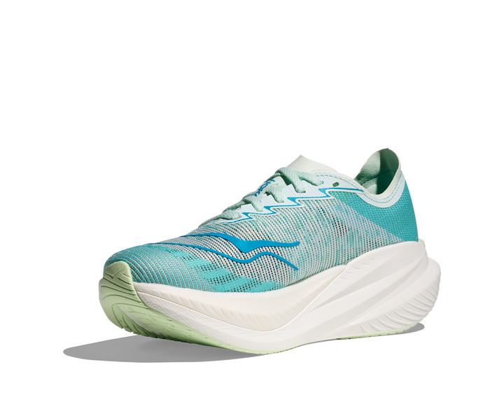 Hoka Womens Mach X 2 - Snow Melt/Blue Spark - Neutral - SS25