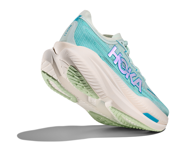 Hoka Womens Mach X 2 - Snow Melt/Blue Spark - Neutral - SS25