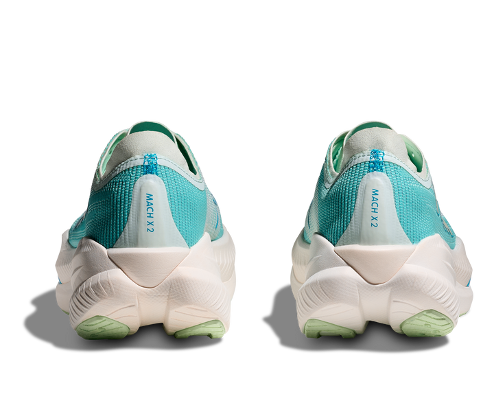 Hoka Womens Mach X 2 - Snow Melt/Blue Spark - Neutral - SS25