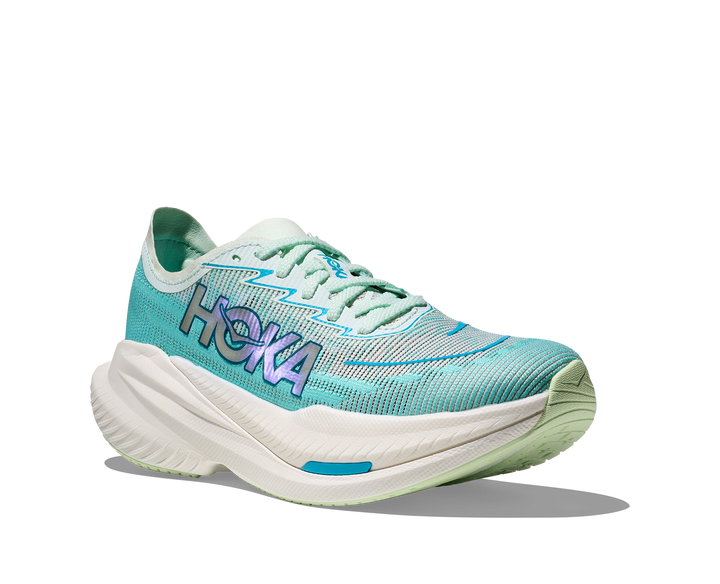 Hoka Womens Mach X 2 - Snow Melt/Blue Spark - Neutral - SS25