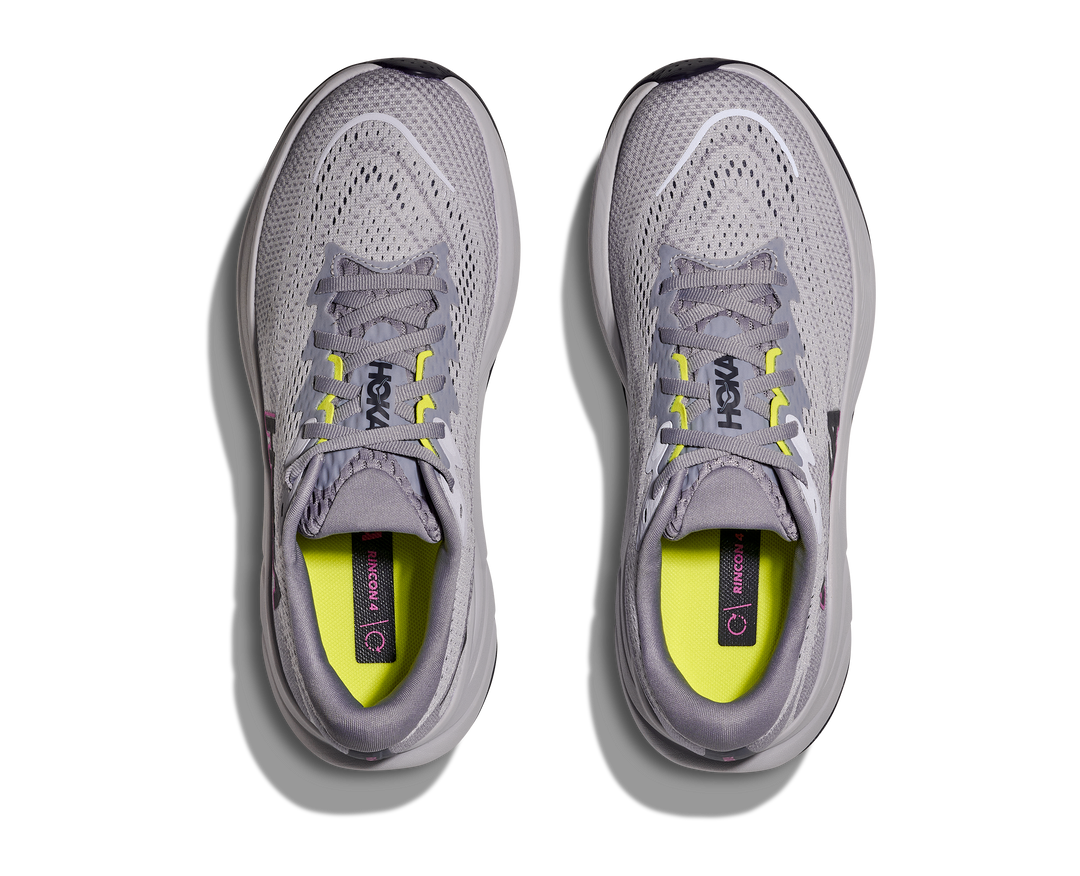 Hoka Womens Rincon 4 - Grey Skies/Foggy Grey - Neutral - AW25