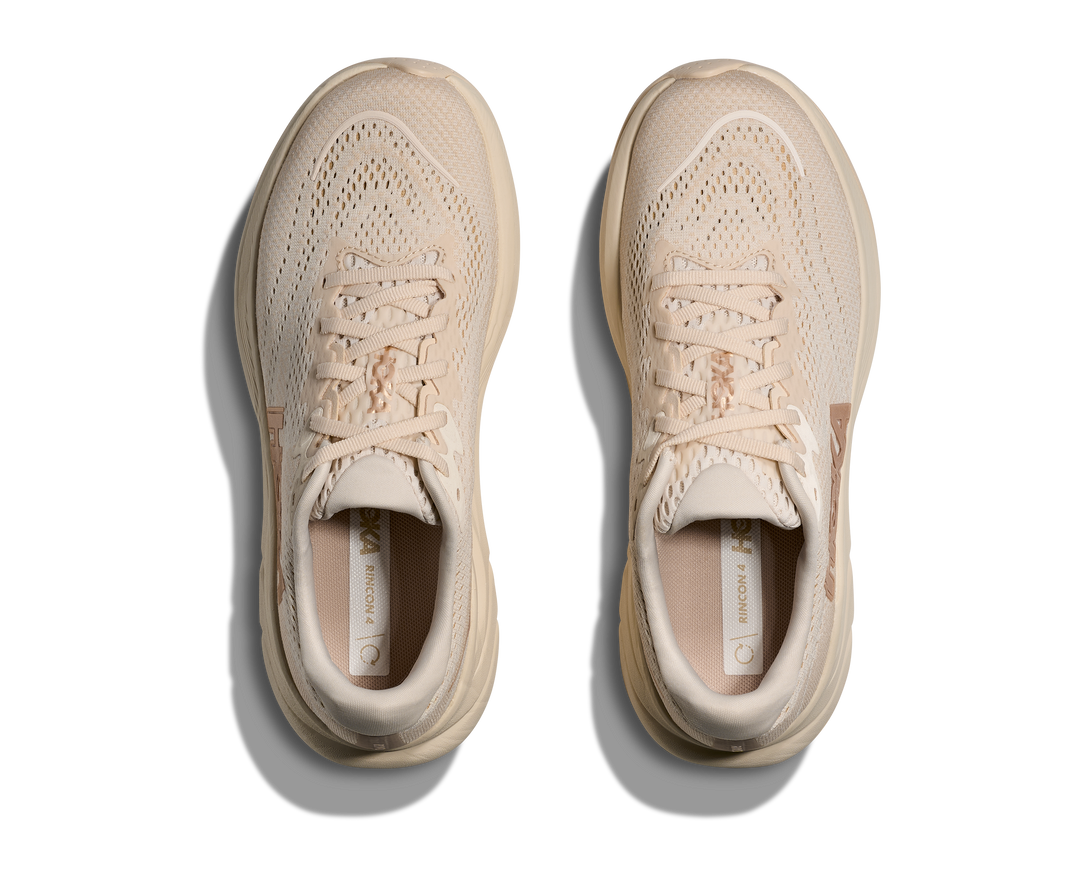 Hoka Womens Rincon 4 - Vanilla/Birch - Neutral - SS25
