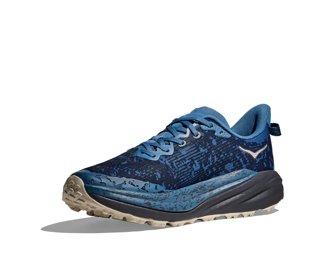 Hoka Mens Speedgoat 6 GTX - Foggy Night/Charcoal Grey - Trail - AW25