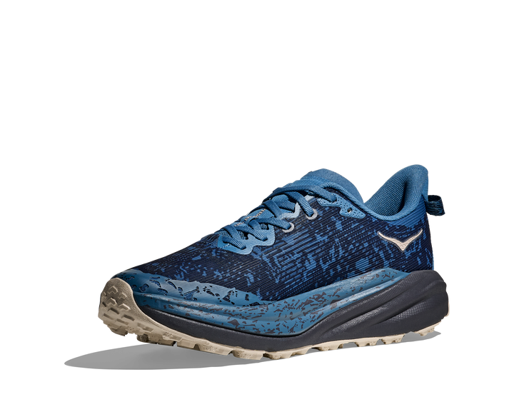 Hoka Mens Speedgoat 6 GTX - Foggy Night/Charcoal Grey - Trail - AW25