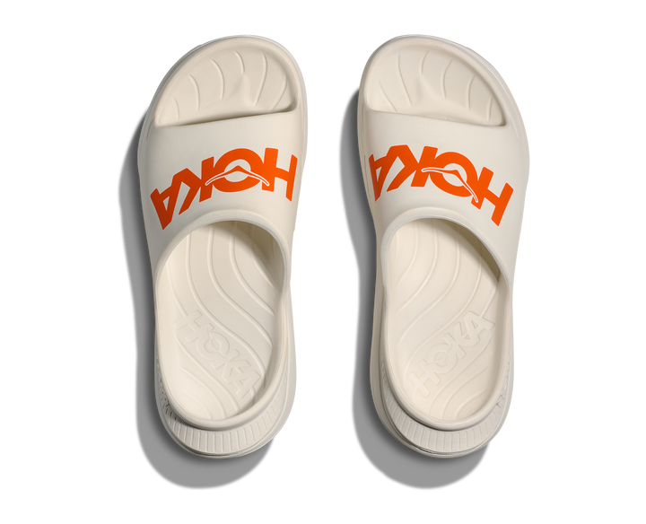 Hoka Unisex Ora Athletic Slide - Frost/Lava - SS25