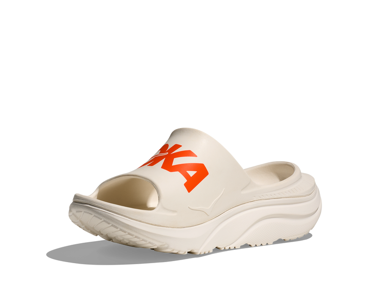 Hoka Unisex Ora Athletic Slide - Frost/Lava - SS25