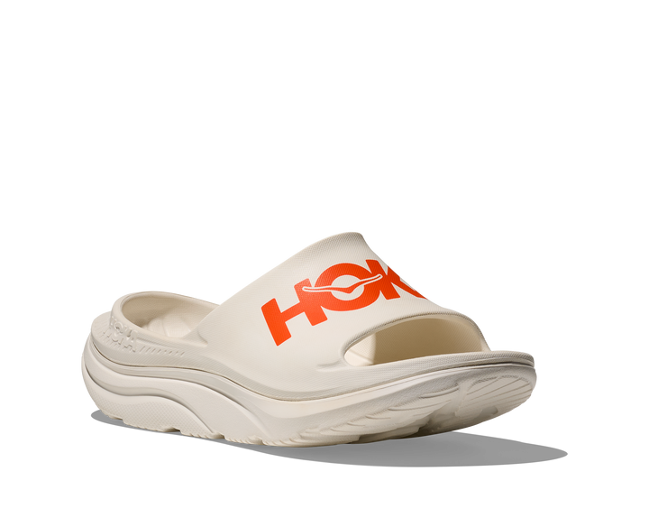 Hoka Unisex Ora Athletic Slide - Frost/Lava - SS25