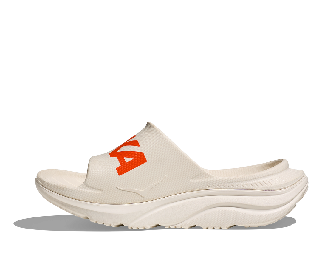 Hoka Unisex Ora Athletic Slide - Frost/Lava - SS25