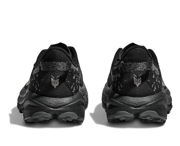 Hoka Womens Speedgoat 6 GTX - Wide - Black/ Outer Orbit- Trail