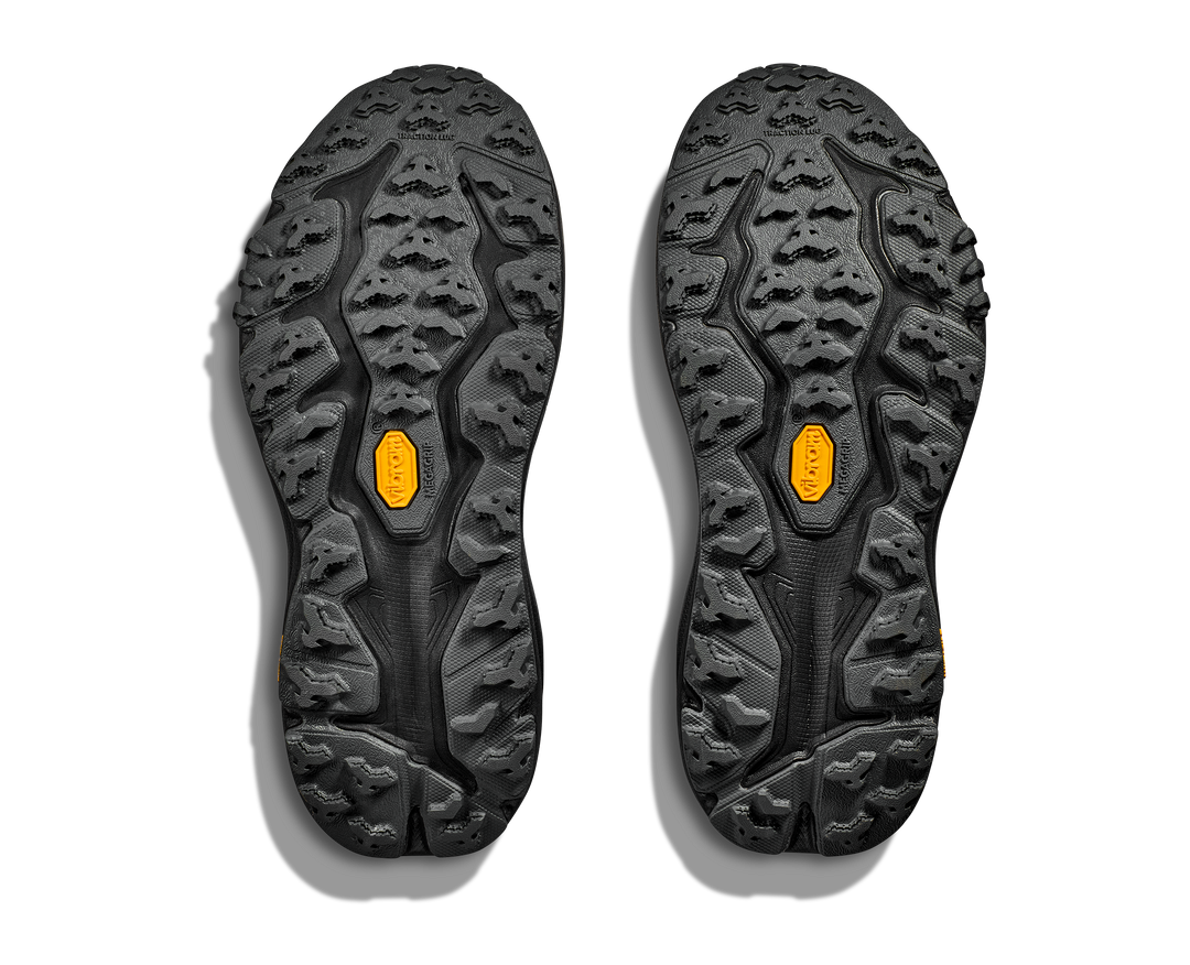Hoka Womens Speedgoat 6 GTX - Wide - Black/ Outer Orbit- Trail