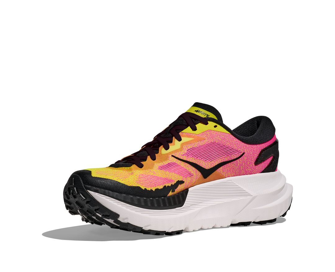 Hoka Womens Mafate X - Neon Hoka Citrus/Neon Rose - Trail - AW25