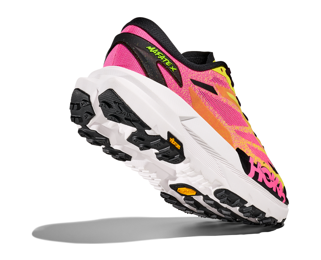 Hoka Womens Mafate X - Neon Hoka Citrus/Neon Rose - Trail - AW25