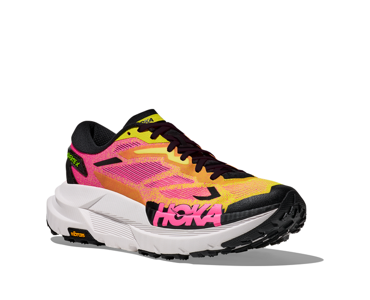 Hoka Womens Mafate X - Neon Hoka Citrus/Neon Rose - Trail - AW25