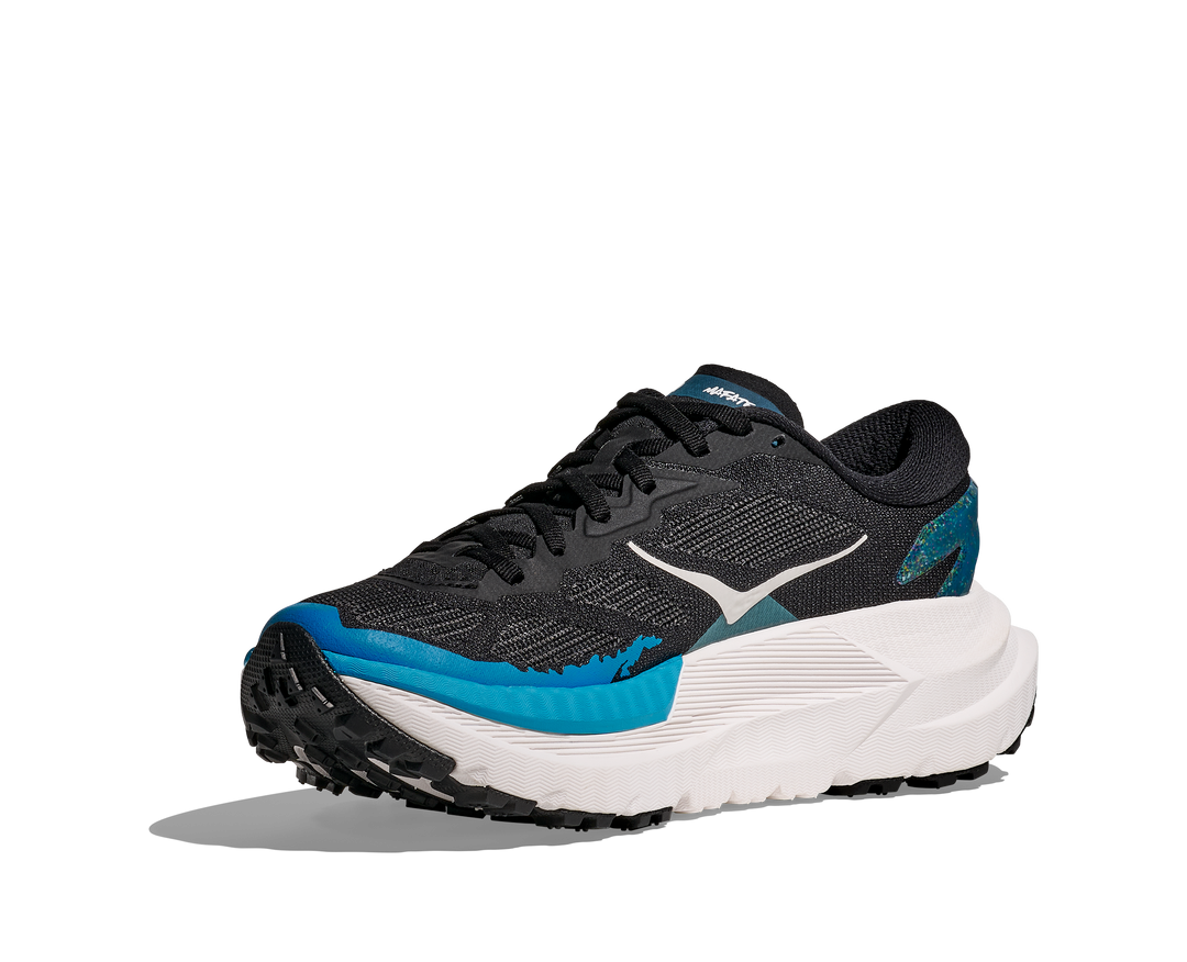 Hoka Womens Mafate X - Black/Skyward Blue - Trail - AW25