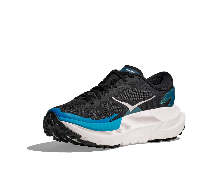 Hoka Womens Mafate X - Black/Skyward Blue - Trail - AW25