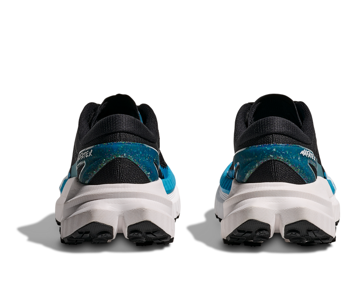 Hoka Womens Mafate X - Black/Skyward Blue - Trail - AW25