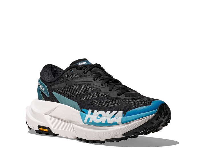Hoka Womens Mafate X - Black/Skyward Blue - Trail - AW25