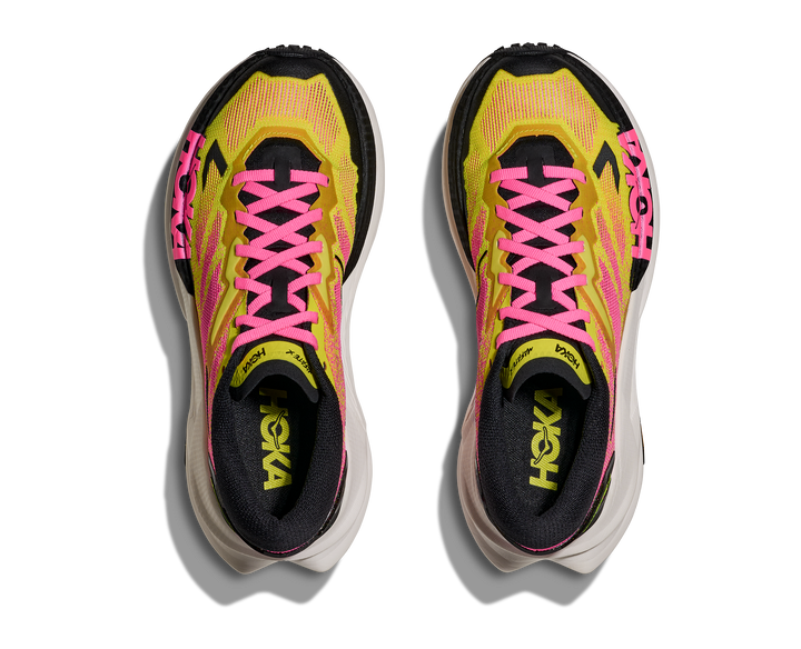 Hoka Womens Mafate X - Neon Hoka Citrus/Neon Rose - Trail - AW25