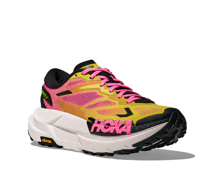 Hoka Womens Mafate X - Neon Hoka Citrus/Neon Rose - Trail - AW25