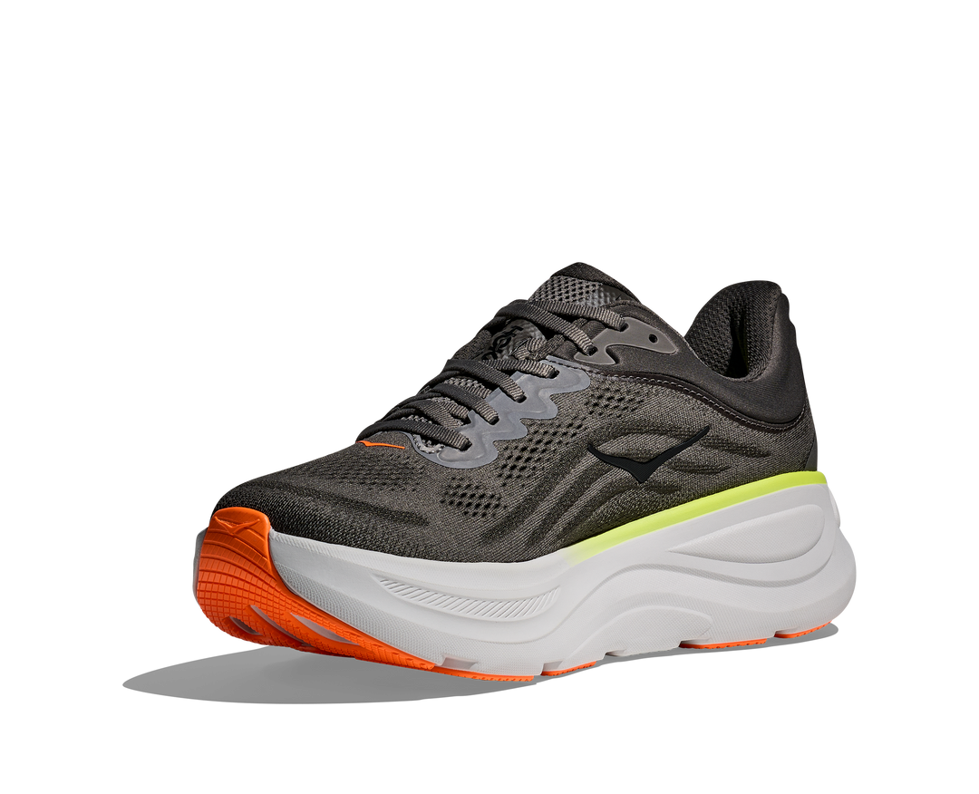 Hoka Mens Bondi 9 - Asphalt Grey/Gravel - Neutral - AW25