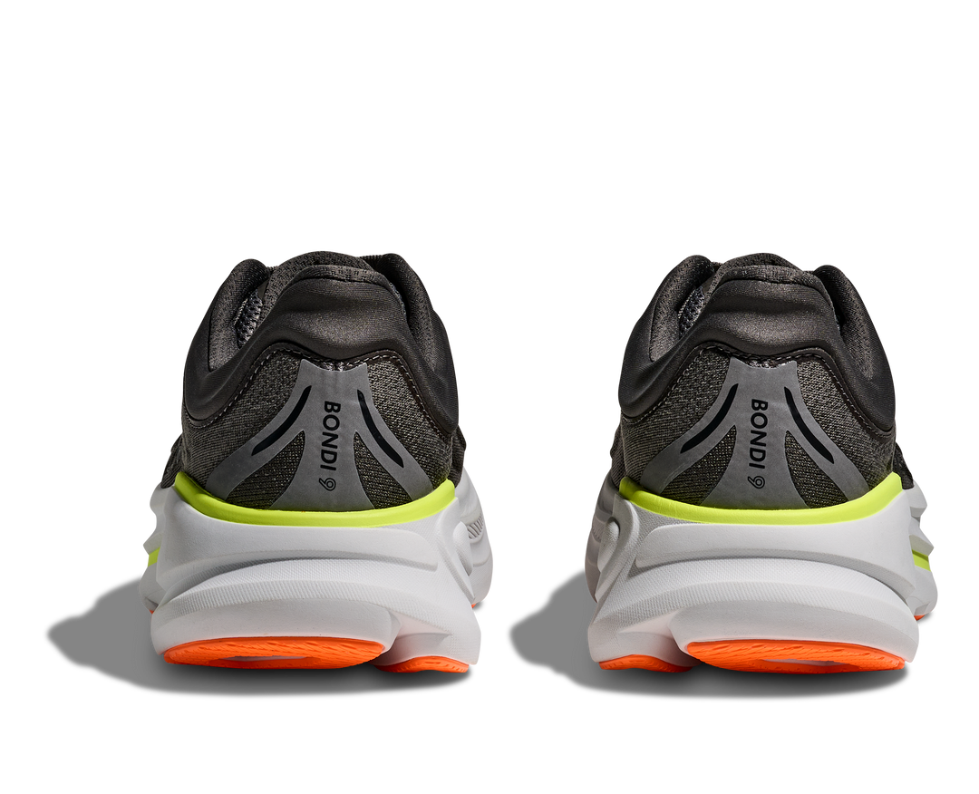 Hoka Mens Bondi 9 - Asphalt Grey/Gravel - Neutral - AW25
