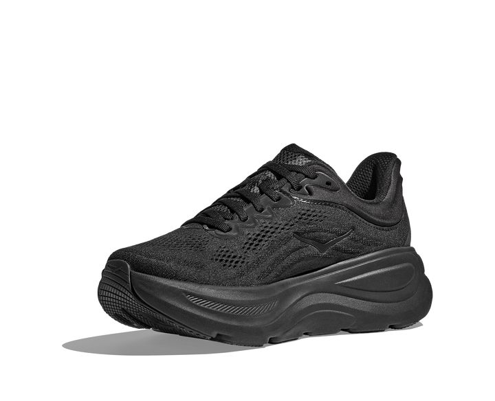 Hoka Mens Bondi 9 - Black/Black - Neutral - SS25