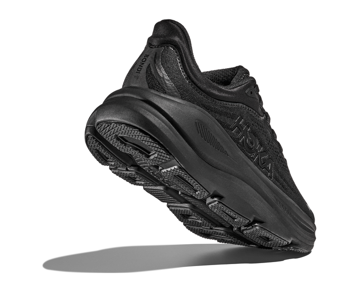 Hoka Mens Bondi 9 - Black/Black - Neutral - SS25