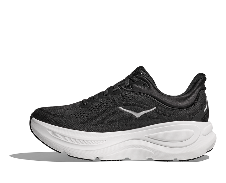 Hoka Mens Bondi 9 - Black/White - Neutral - SS25