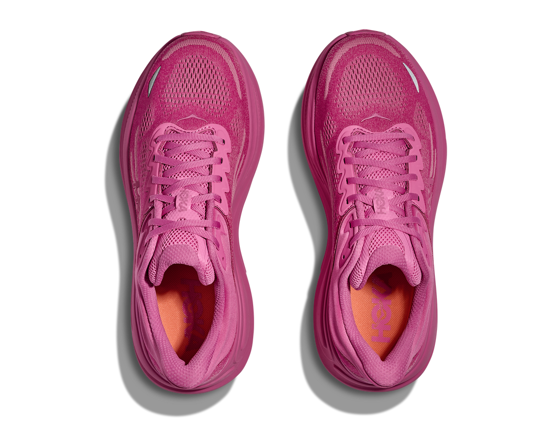 Hoka Mens Bondi 9 - Crabapple/Crabapple - Neutral - SS26