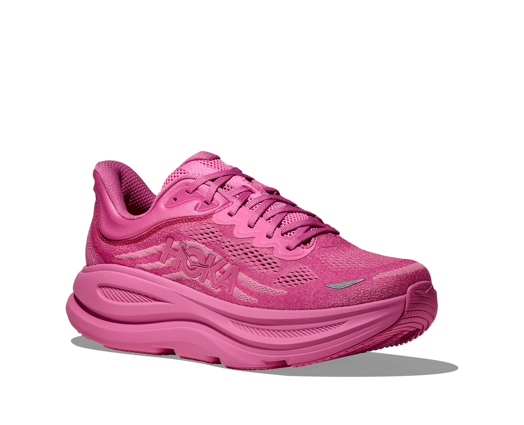 Hoka Mens Bondi 9 - Crabapple/Crabapple - Neutral - SS26