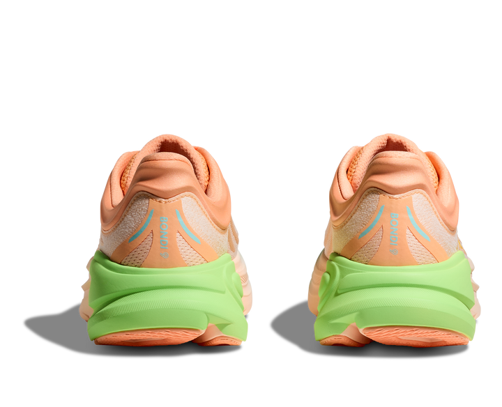 Hoka Mens Bondi 9 - Frost/Pale Tangerine - Neutral - SS25