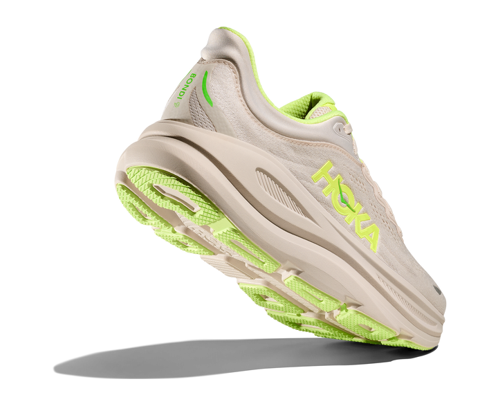Hoka Herren Bondi 9 – Grout/Neon Yuzu – Neutral – SS26
