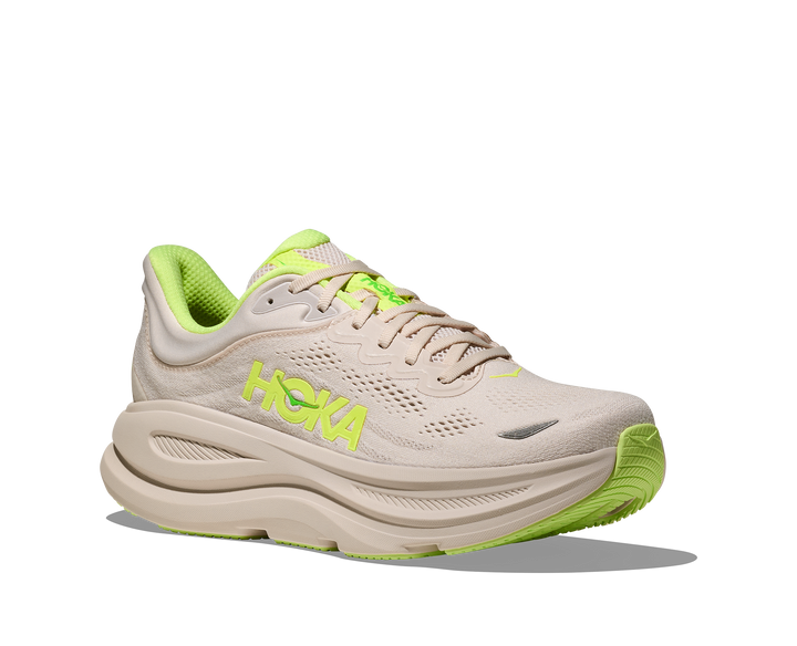Hoka Herren Bondi 9 – Grout/Neon Yuzu – Neutral – SS26