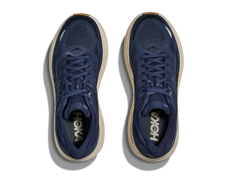 Hoka Mens Bondi 9 - Midnight Blue/Varsity Navy - Neutral - SS26