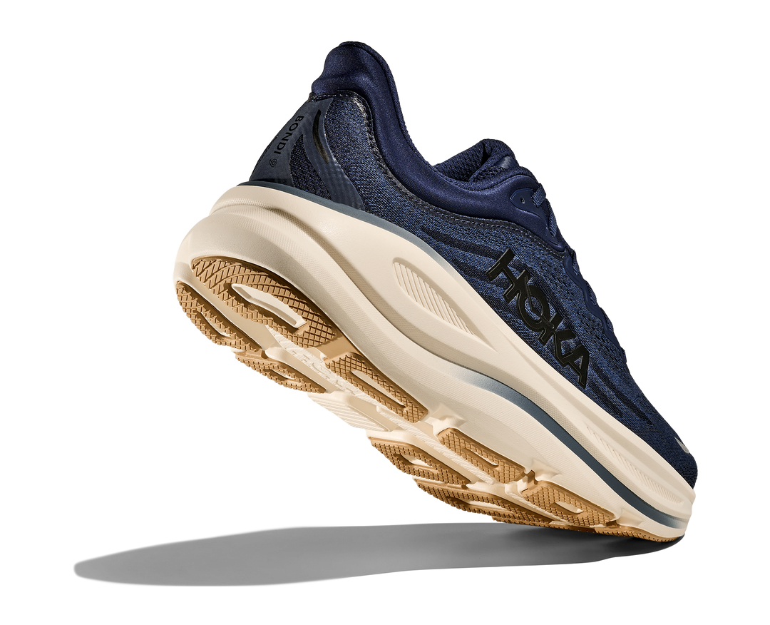 Hoka Mens Bondi 9 - Midnight Blue/Varsity Navy - Neutral - SS26
